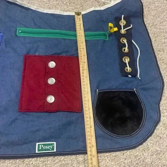 POSEY PHYSICAL THERAPY APRON COORDINATION PRACTICE FINE MOTOR SKILL - Picture 4 of 10